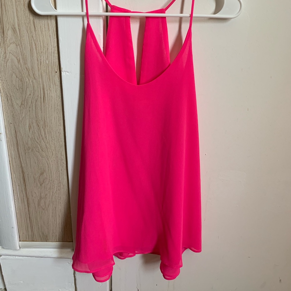 Hot pink tank top/cami